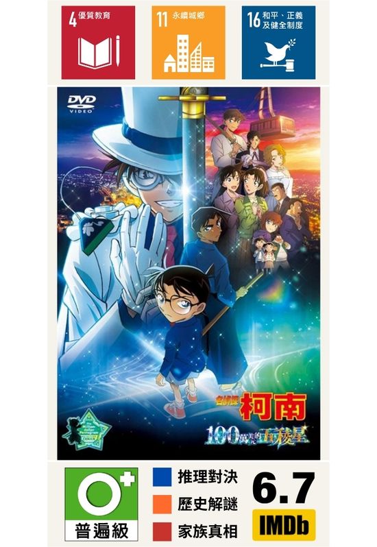 名偵探柯南(劇場版)：100萬美元的五稜星
